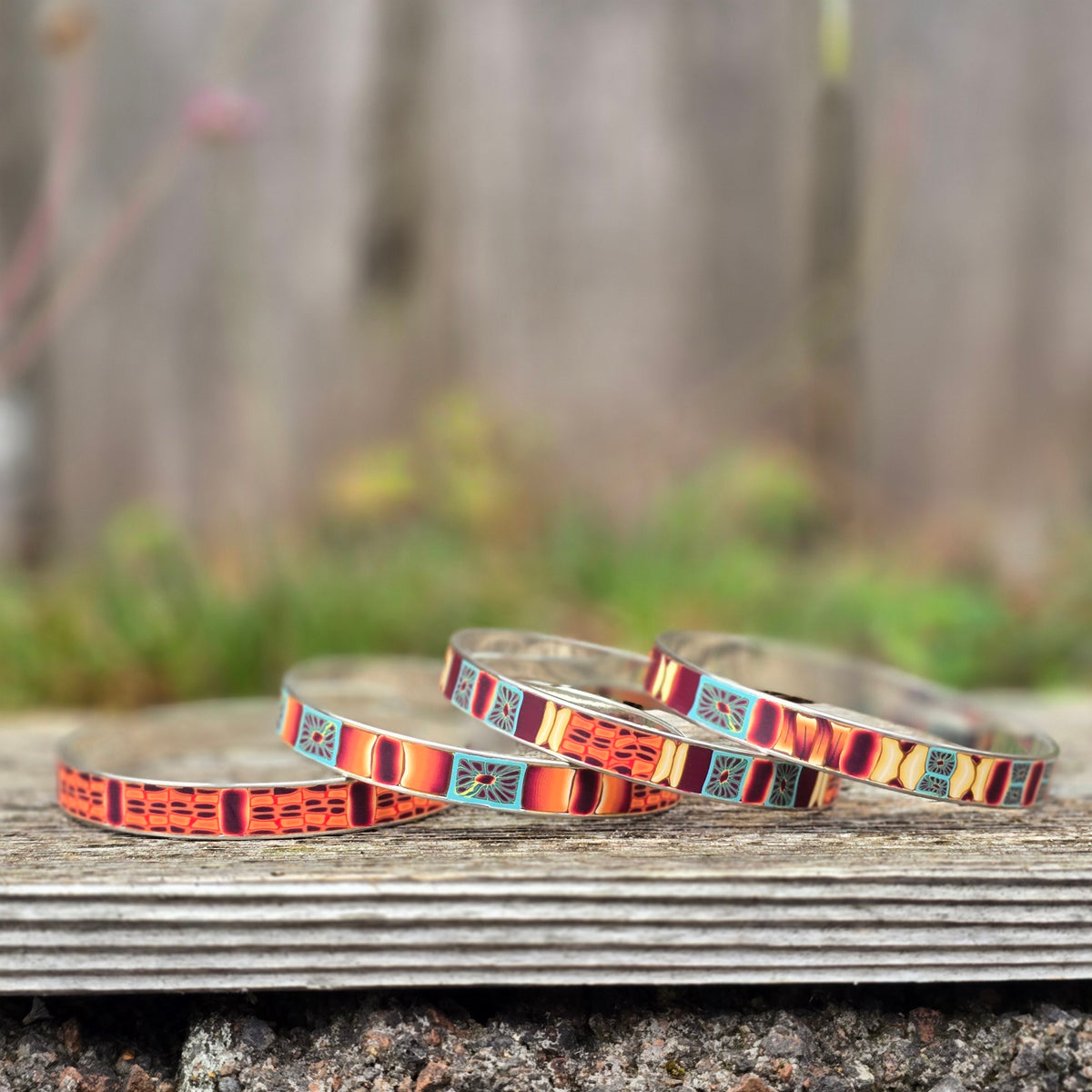 Bangle Bracelet • Desert Summer no 4 • large