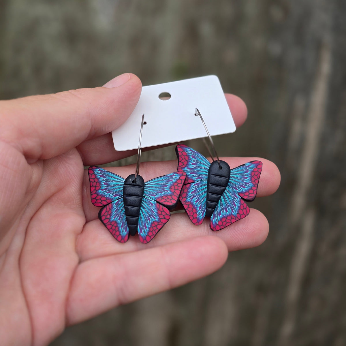 Butterfly Earrings •