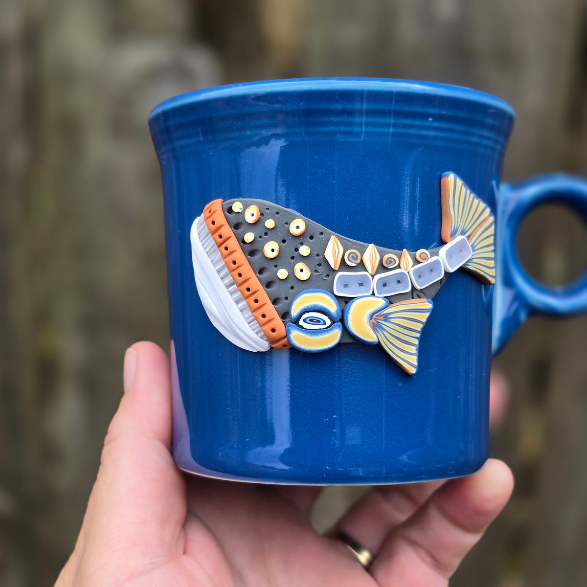 Mug • Whale • Blue Fiesta