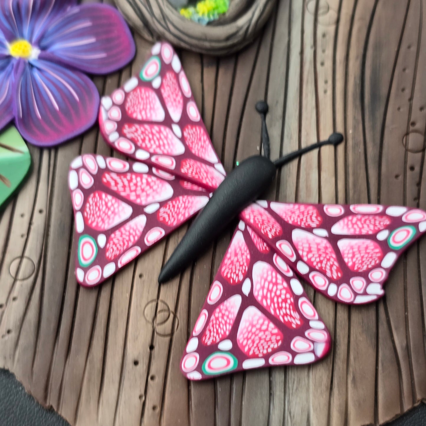 Butterfly Garden Labradorite Journal