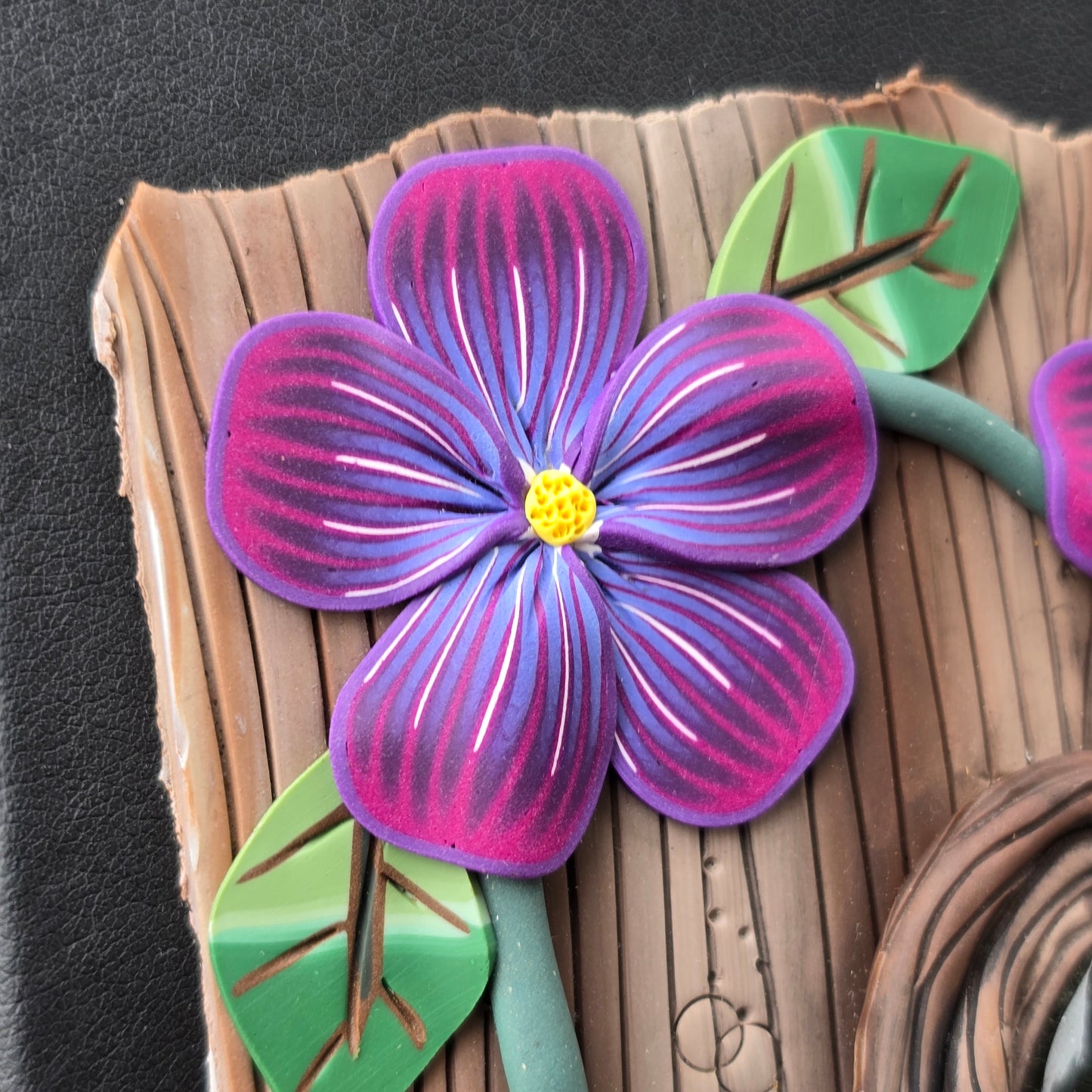Butterfly Garden Labradorite Journal