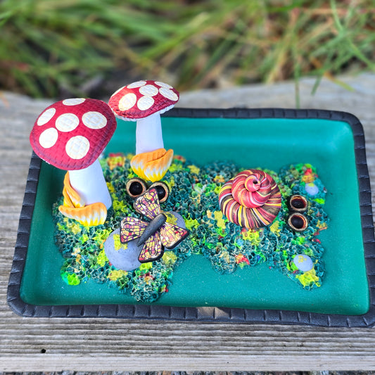 Incense Burner, Mushroom Forest