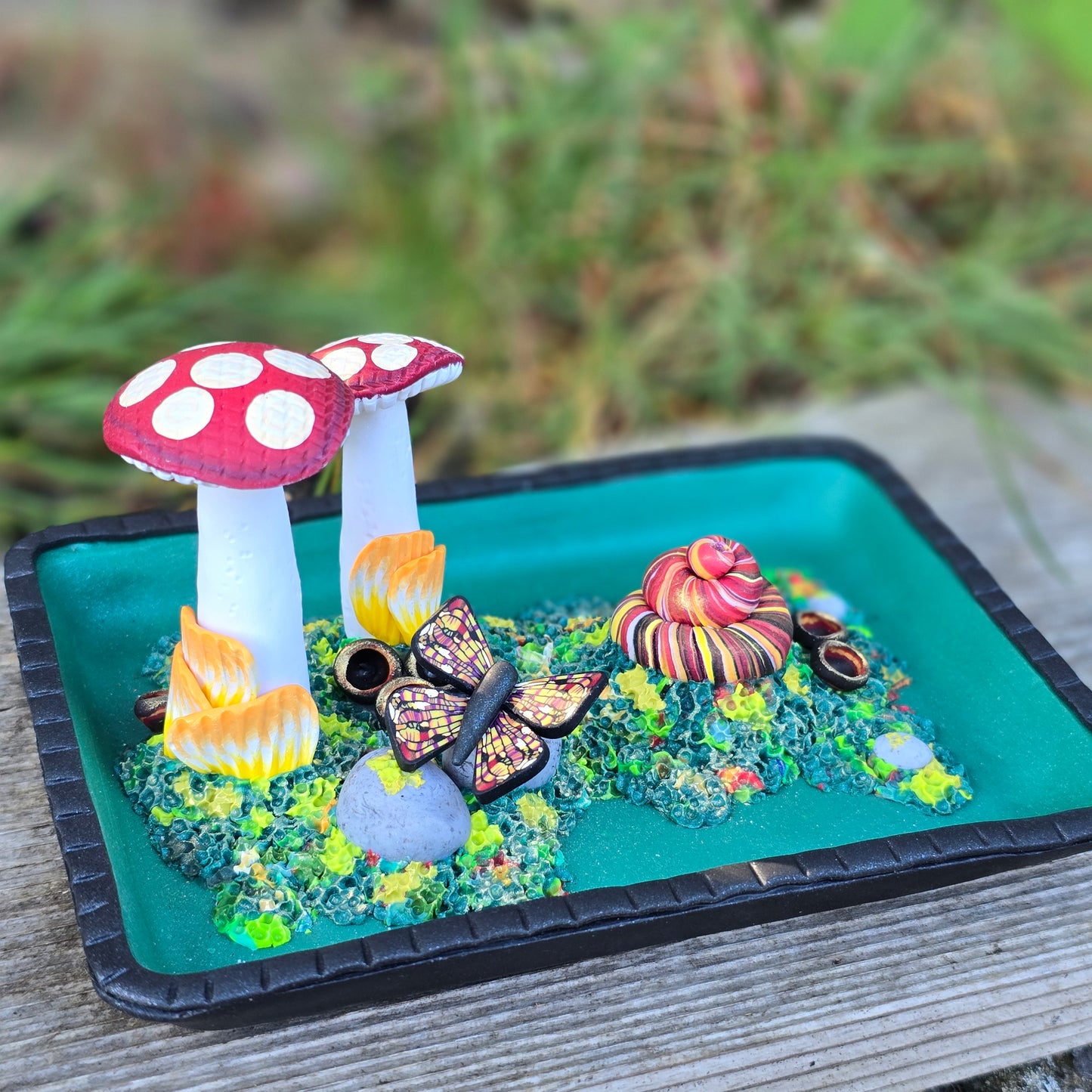 Incense Burner, Mushroom Forest