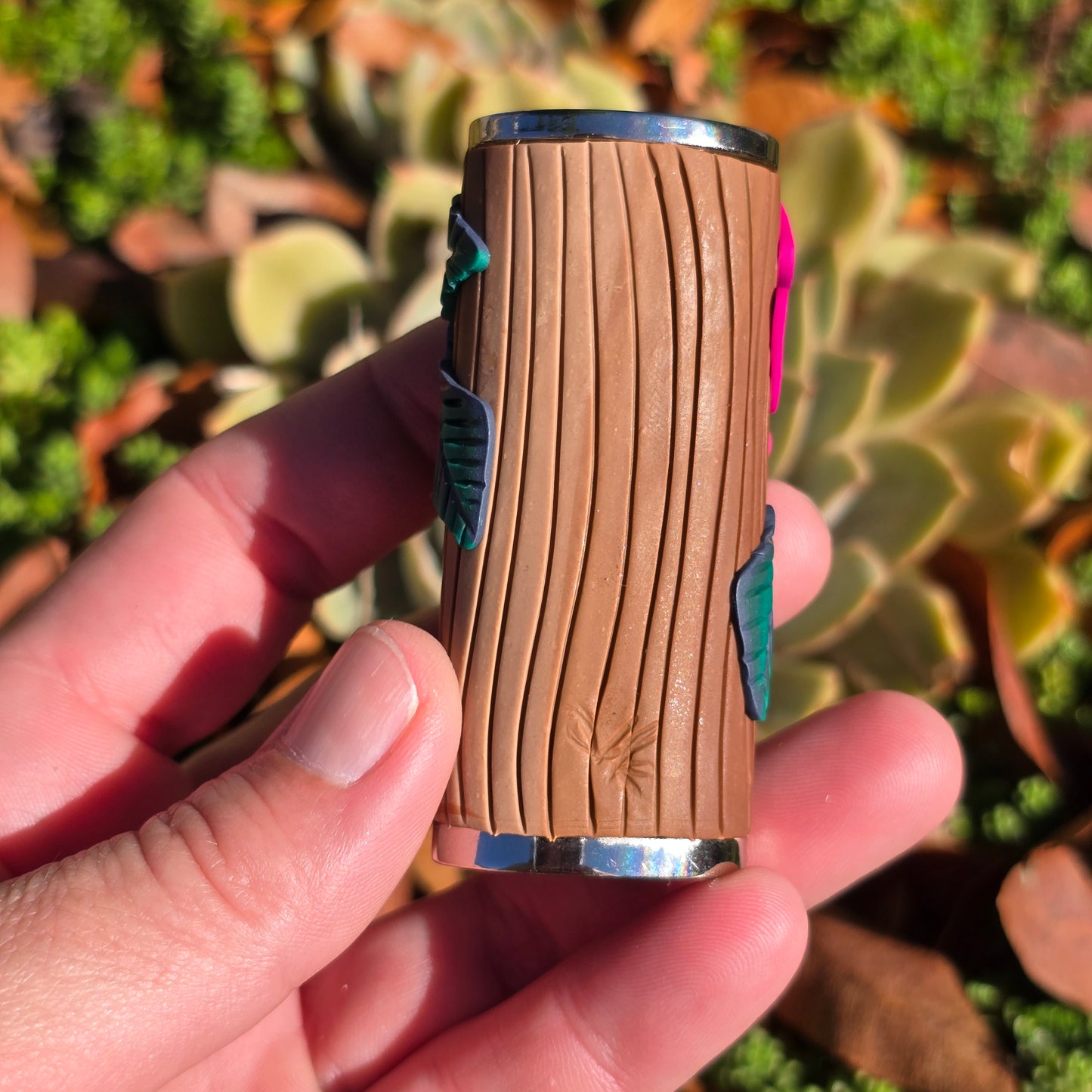 Floral Labradorite Lighter Sleeve