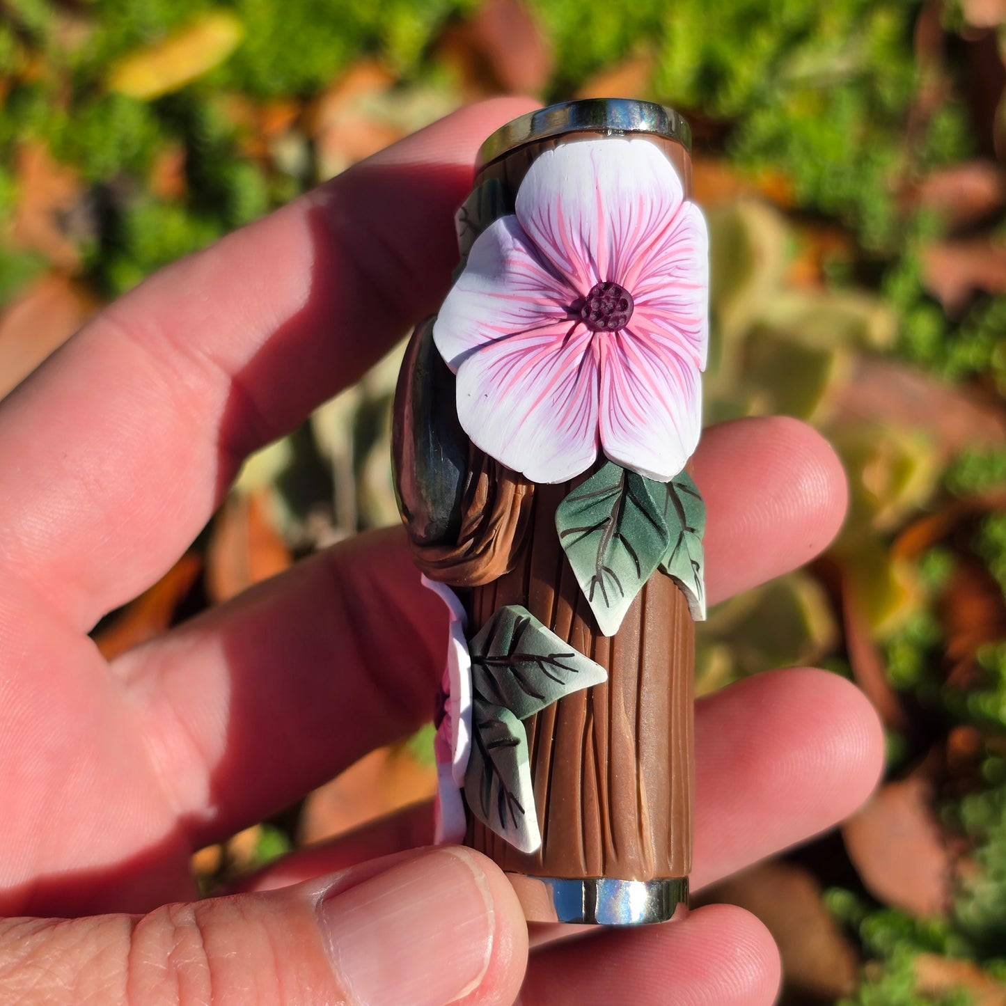 Floral Labradorite Lighter Sleeve