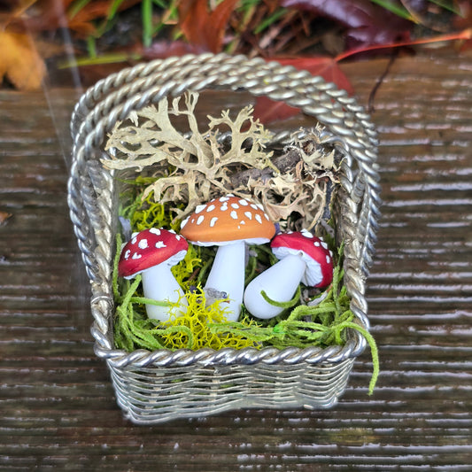 Mushroom Foraging Basket