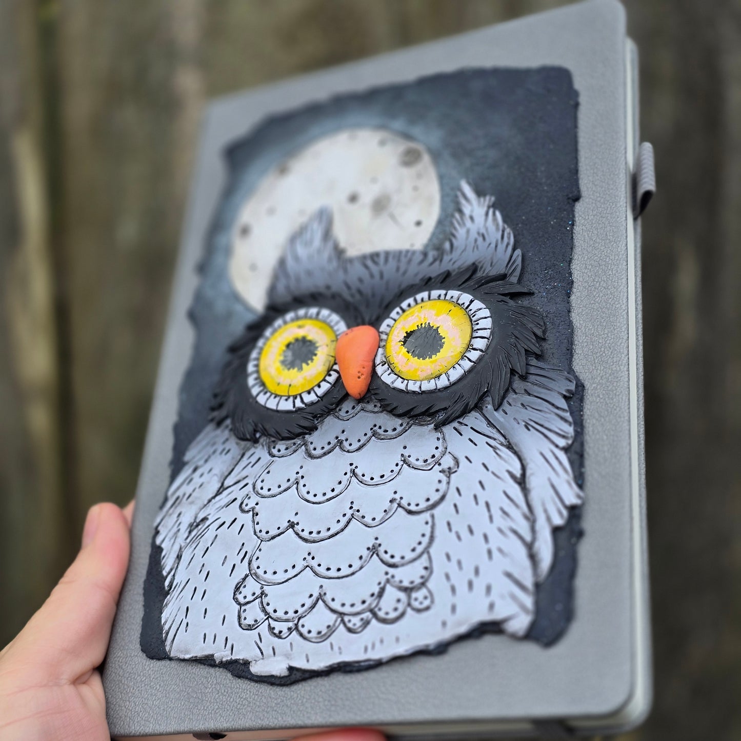 Moonlit Owl Sketchbook