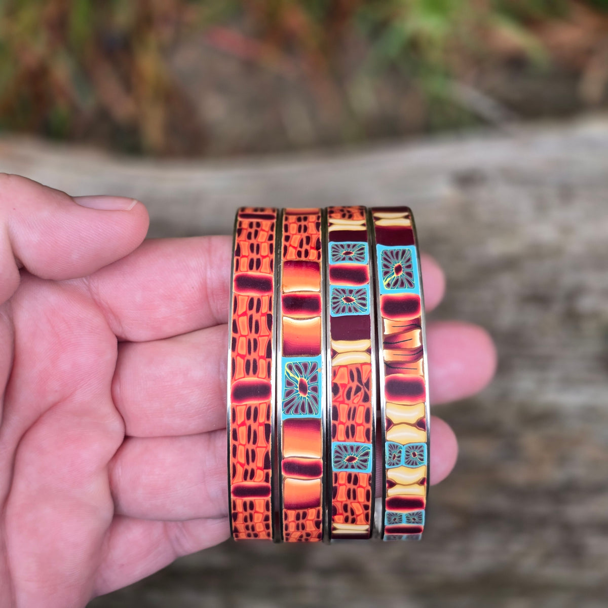 Bangle Bracelet • Desert Summer no 4 • large
