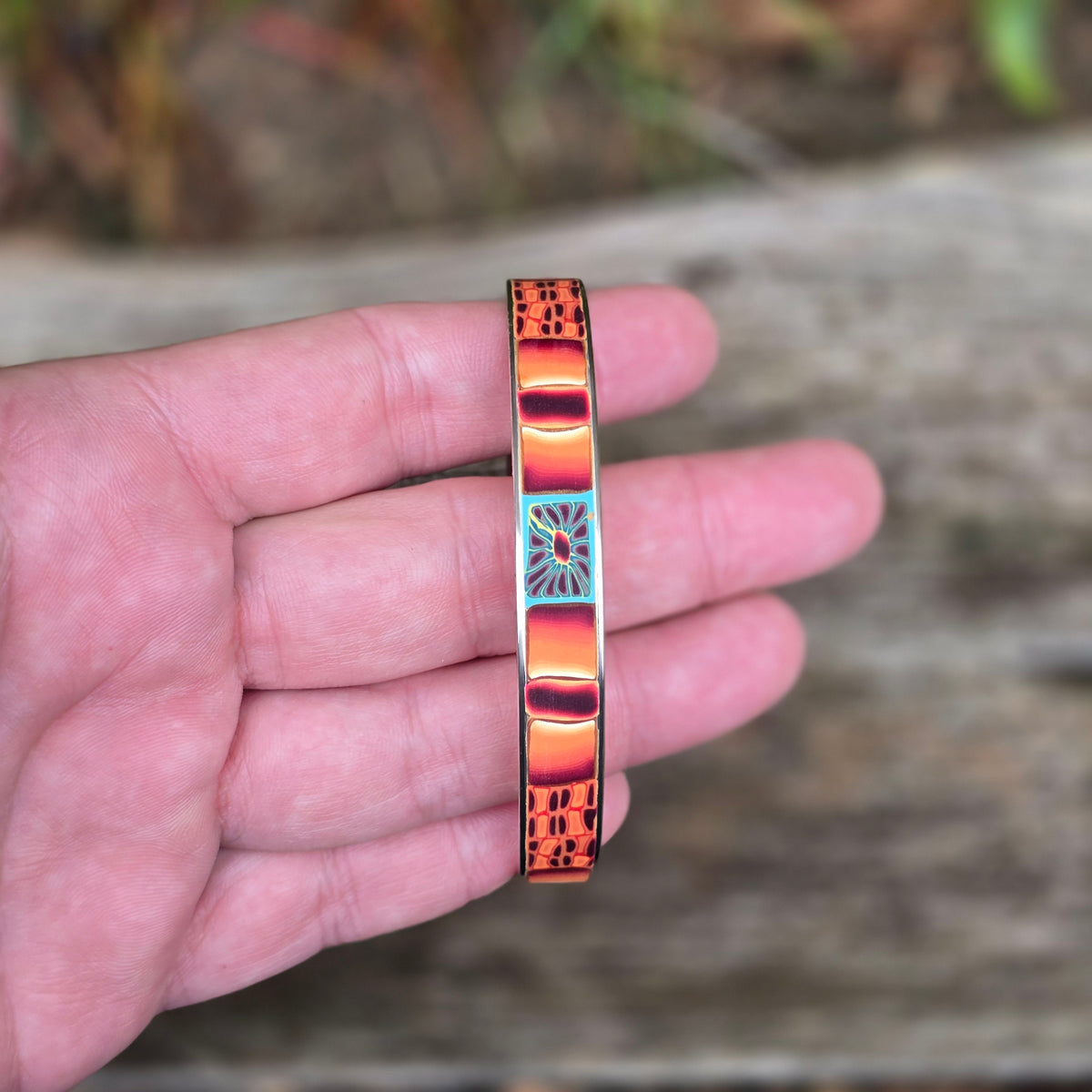 Bangle Bracelet • Desert Summer no 2 • large