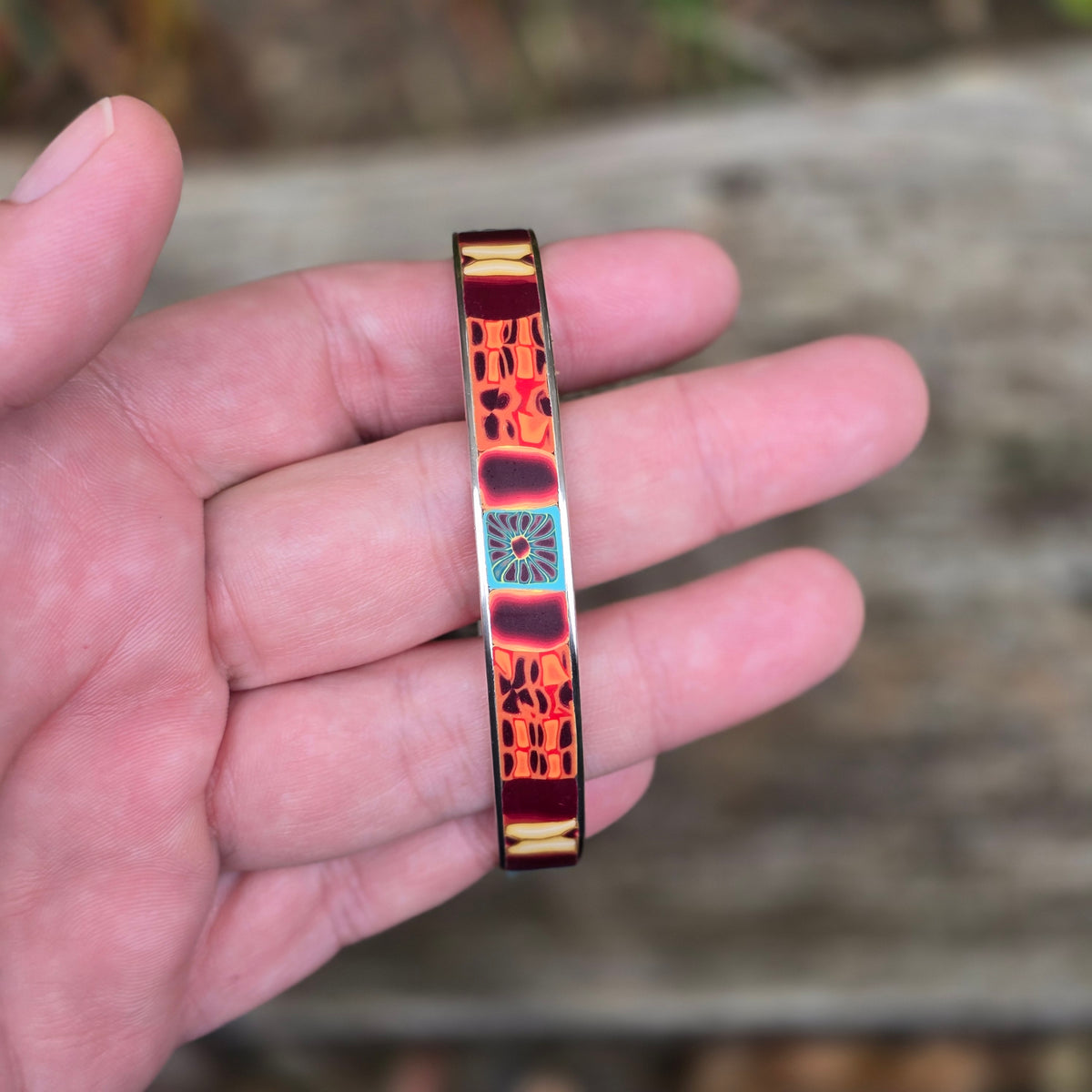 Bangle Bracelet • Desert Summer no 4 • large