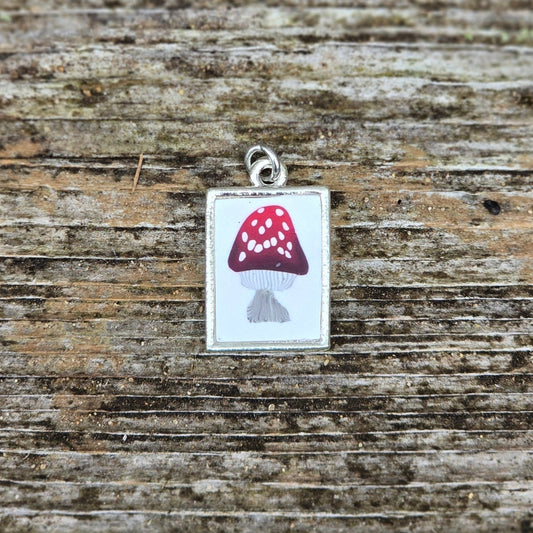 Mushroom Pendant • Amanita no. 2
