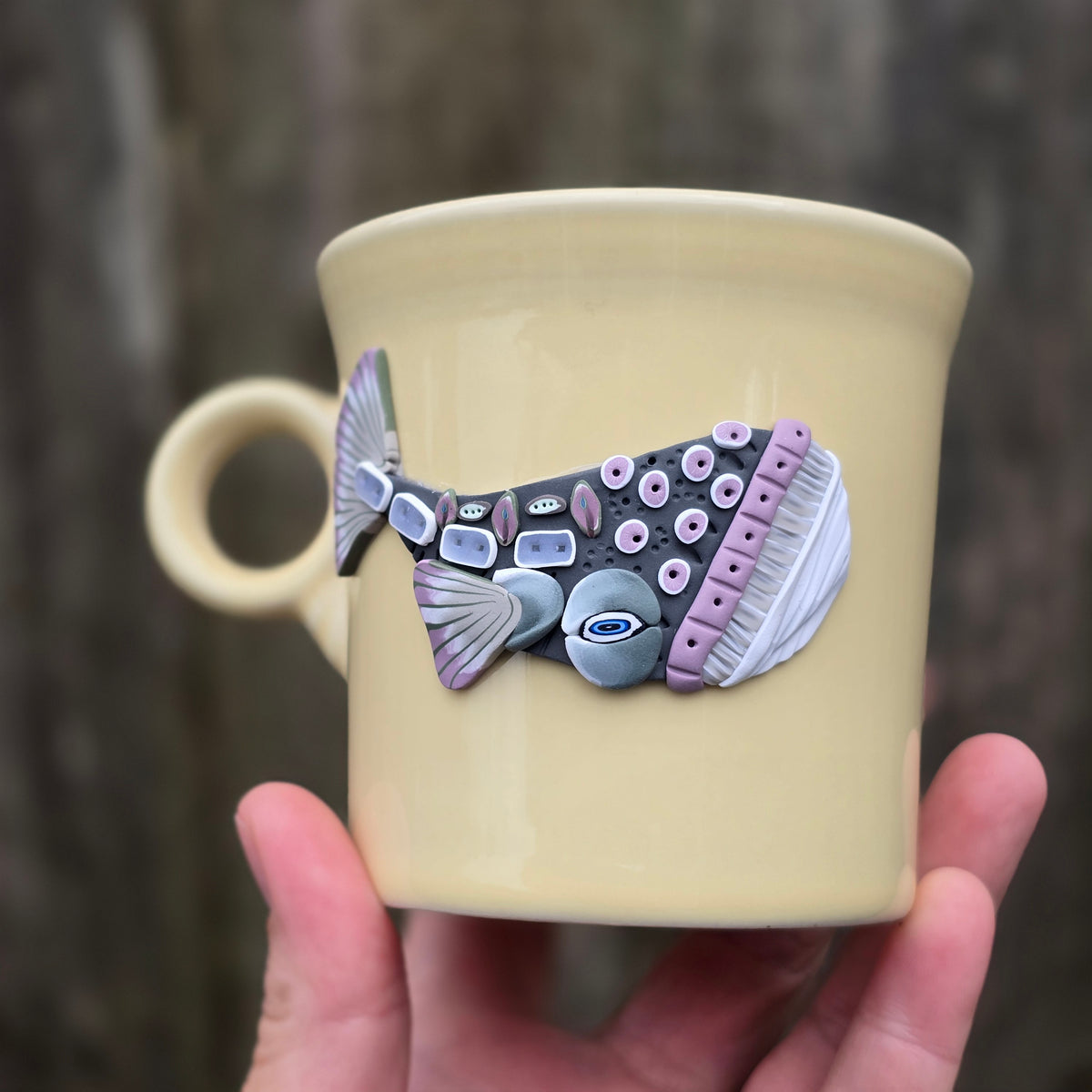 Mug • Whale • Cream Fiesta
