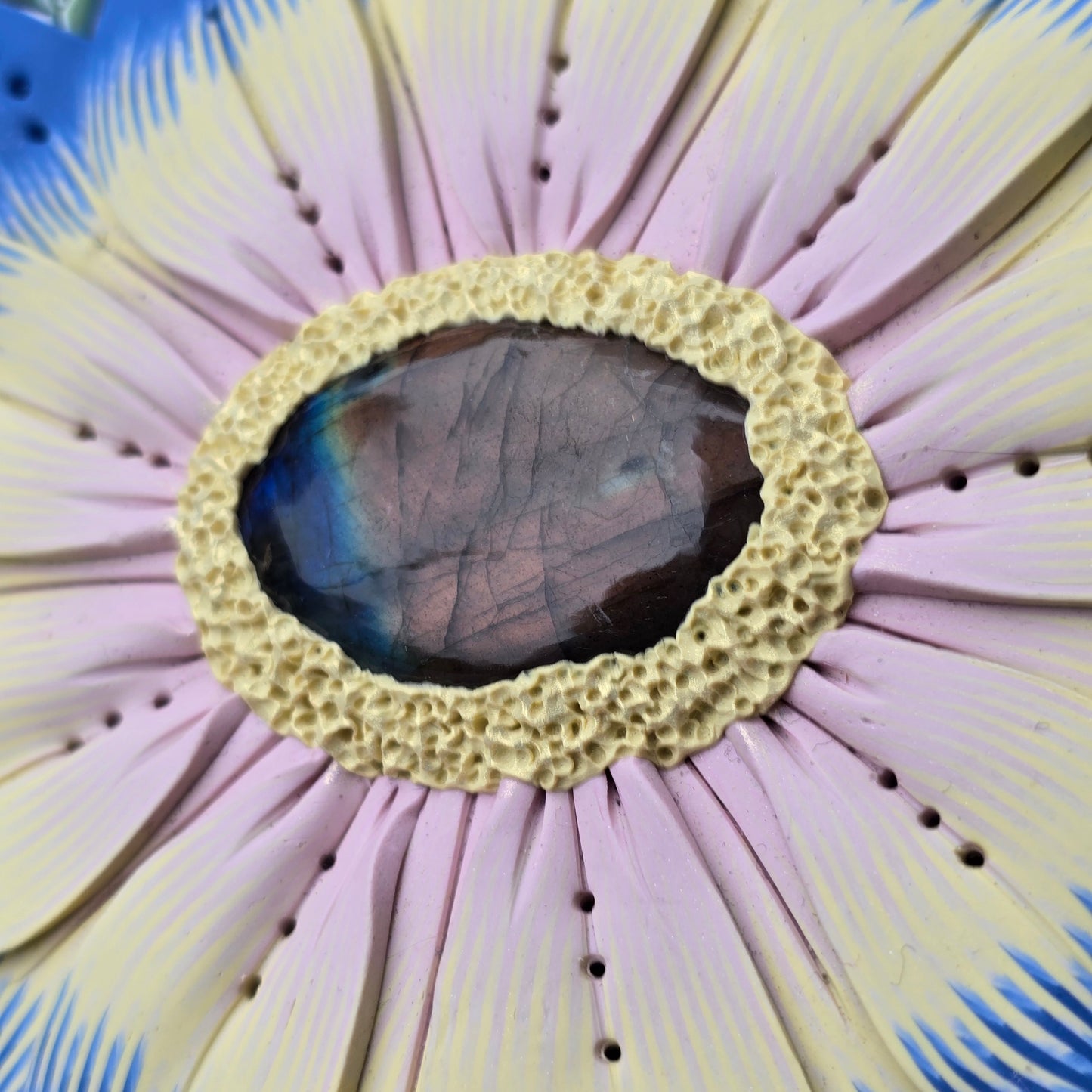 Sunflower Blues Labradorite Box